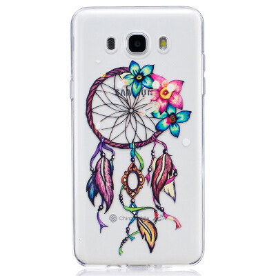 

Flowers chimes Dress girl Pattern Soft Thin TPU Rubber Silicone Gel Case Cover for SAMSUNG Galaxy J7 2016/J710