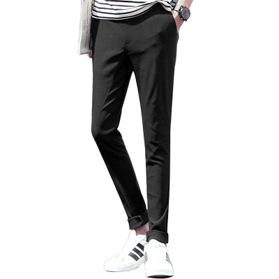 

MSEK) LXK70087 Korean men's pants pants fashion sports casual pants male black 36