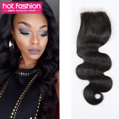 

Amazing Top Quality 8A Malaysian Lace Closure Cheap Hot Fashion Hair Malaysian Closure Body Wave Human Hair Closure Free Shipping