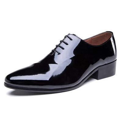 

RITAI мужская остроконечная деловая обувь британские галстуки свадебные туфли WKT6A1562 черный 42