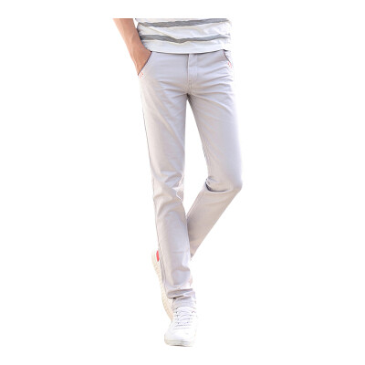 

Zhuo Shishou casual pants summer thin section straight casual pants men's business long pants B278-K32 khaki 34