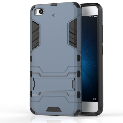 

Темно-синий Slim Robot Armor Kickstand Ударопрочный жесткий корпус из прочной резины для XIAOMI 5S
