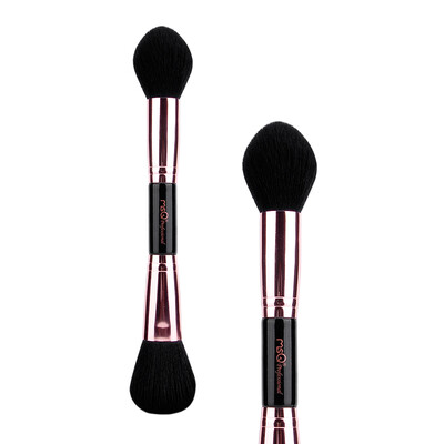 

MSQ) rose gold double-headed powder brush / powder brush blush brush double-headed brush make-up make-up tools