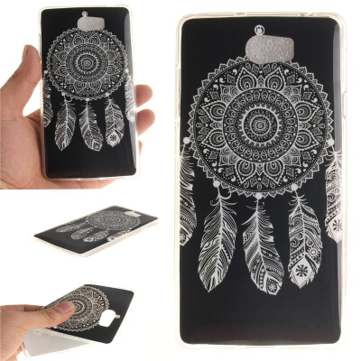 

Black wind chimes Pattern Soft Thin TPU Rubber Silicone Gel Case Cover for HUAWEI Y5 II