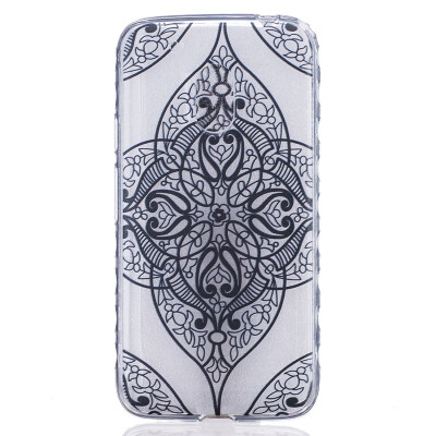 

Black love Pattern Soft Thin TPU Rubber Silicone Gel Case Cover for Moto G4/G4 Plus