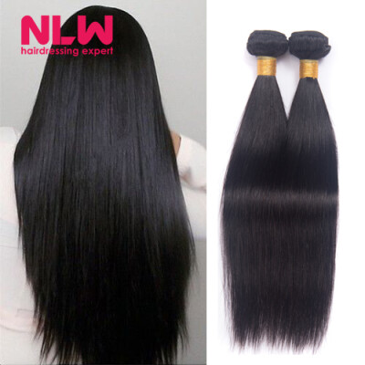 

Bouncy Top Quality NLW Products Brazilian Virgin Hair Straight 4 Bundles 8A Unprocessed Free Shipping Full&Thick