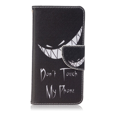 

Smile Design PU Leather Flip Cover Wallet Card Holder Case for BQ Aquaris M45