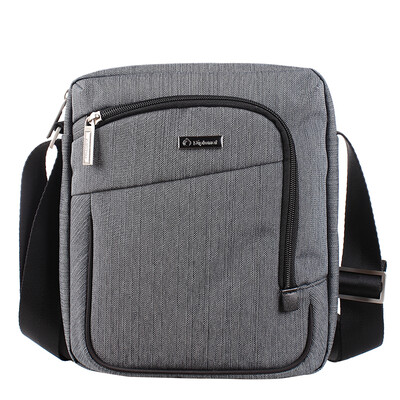 

Diplomat Men's Shoulder / Messenger Sports Casual Bag DB-726O-2 Серый