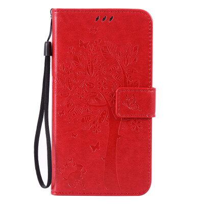 

Red Tree Design Кожа PU откидной крышки Кошелек Карты Держатель чехол для SAMSUNG J7