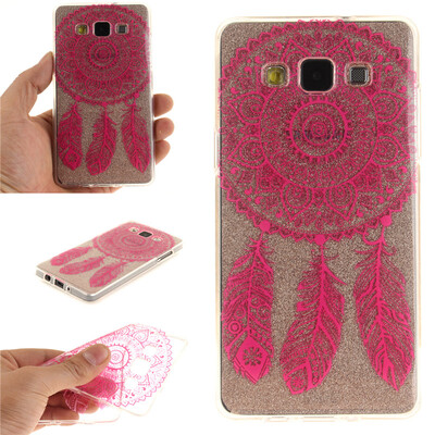 

Rose wind chimes Pattern Soft Thin TPU Rubber Silicone Gel Case Cover for SAMSUNG GALAXY A5