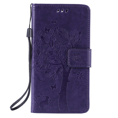 

Purple Tree Design PU кожа флип крышку кошелек карты держатель чехол для LG G4MINI