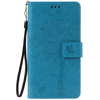 

Blue Tree Design PU кожа флип Обложка Кошелек Карты Держатель чехол для SONY Z5 PLUS