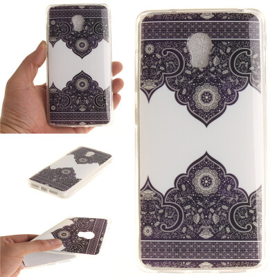 

Diagonal totem Pattern Soft Thin TPU Rubber Silicone Gel Case Cover for Lenovo VIBE P1