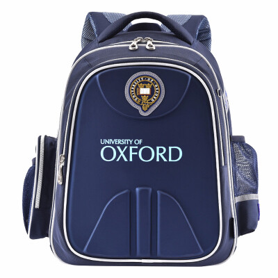 

Oxford University UNIVERSITY OF OXFORD Children's Bag Primary School Student Bag Fashion British Wind High-end EVA Reduced Ridge Boy Backpack 1-3 Year Grade X360 Deep Blue