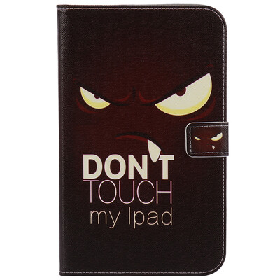 

Eye Design PU Leather Flip Cover Wallet Card Holder Case for SAMSUNG T350