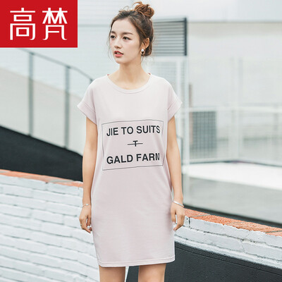 

Клевер и длинные секции письма печатаются вязать платье моды женской фундамент минималистские белые женщины G1170047 155 / S