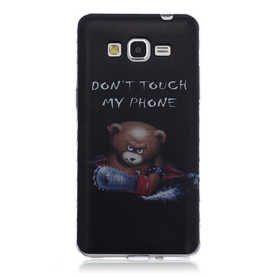 

Bear Pattern Soft Thin TPU Rubber Silicone Gel Case Cover for SAMSUNG GALAXY Grand Prime G530