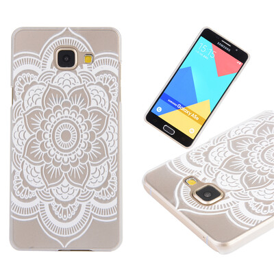 

Hexagonal flower Pattern Soft Thin TPU Rubber Silicone Gel Case Cover for Samsung Galaxy A5 2016A510