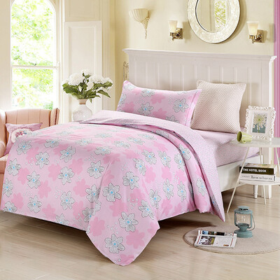

YIERMAN Cotton printing 3 piece set of bedding cotton kit 1.2 meter bed applicable