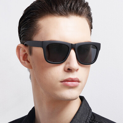 

Jingdong Supermarket TANS San Shi box sunglasses men&women retro polarized sunglasses driving mirror 1030TR black box silver