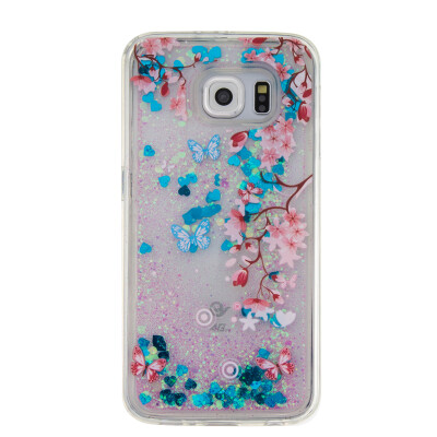 

Dynamic Quicksand Glitter Liquid Soft TPU Case Cover For SAMSUNG S6