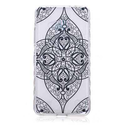 

Black love Pattern Soft Thin TPU Rubber Silicone Gel Case Cover for Microsoft Lumia 550