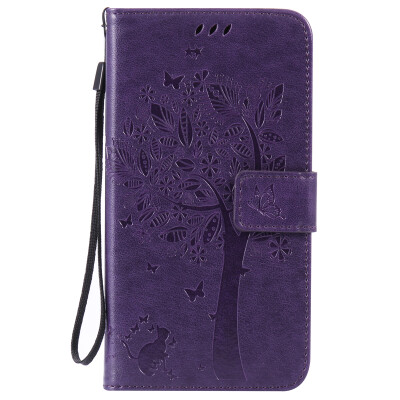 

Purple Tree Design PU кожа флип крышку кошелек карты держатель чехол для LG G4