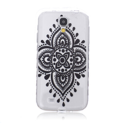 

Black Chinese knot Pattern Soft Thin TPU Rubber Silicone Gel Case Cover for SAMSUNG Galaxy S4 I9500