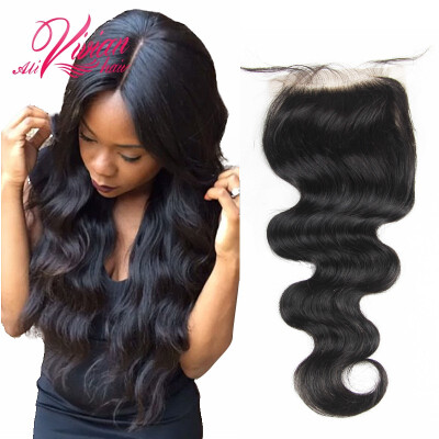 

Malaysian Closure Body Wave Closure Human Hair Lace Closure Free Part Lace Closure Bleached Knots Rosa Hair Products