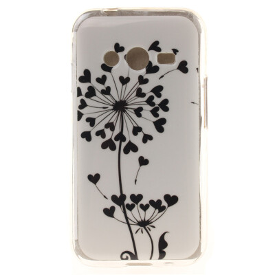 

Love dandelion Pattern Soft Thin TPU Rubber Silicone Gel Case Cover for SAMSUNG Galaxy Ace 4 G313h