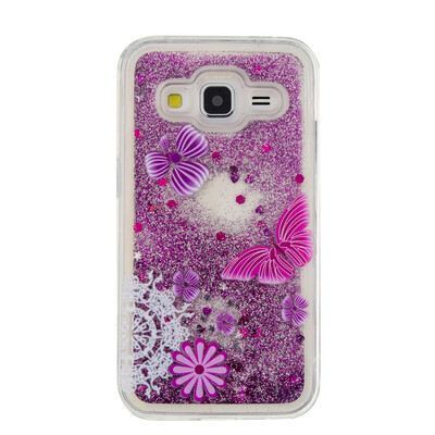

Dynamic Quicksand Glitter Liquid Soft TPU Case Cover For SAMSUNG G360