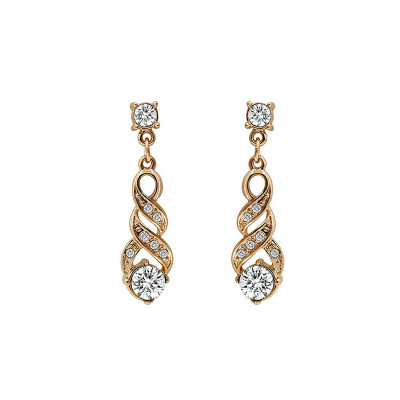 

Yoursfs® 18KGold Plated Simulated Diamond Elegant Nobility Eardrop Send People Or Private use