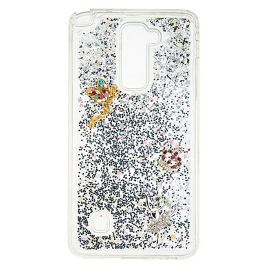 

Dynamic Quicksand Glitter Liquid Soft TPU Case Cover For LG LS775