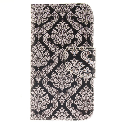 

Totem flowers Design PU Leather Flip Cover Wallet Card Holder Case for Nokia Lumia N630