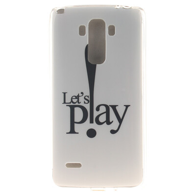 

Сыграем Pattern Мягкий тонкий ТПУ резиновый силиконовый гель Дело Чехол для LG G4 Stylus / LS770