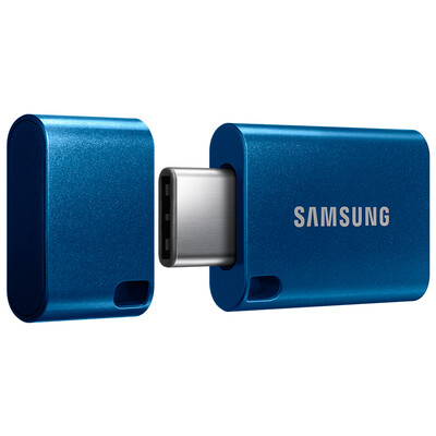 

SAMSUNG Высокоскоростной USB 3.1 Type-C Flash Drive (64 ГБ, синий)