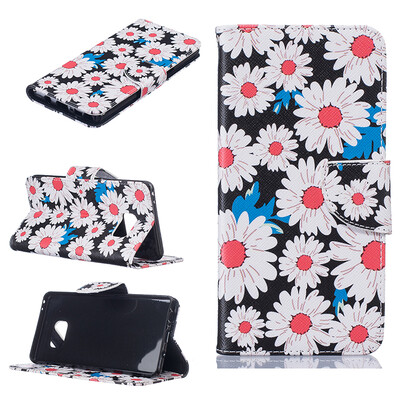 

Chrysanthemum Design PU Leather Flip Cover Wallet Card Holder Case for SAMSUNG GALAXY Note 7