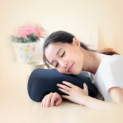 

Flying (Feitian) Memory Cotton Nap Sleeping Pillow Office Lying Sleeping Sleeve Student Lunch Pillow Pillow Pillow Sleeping Artifact Pillow Cushion Velvet Navy