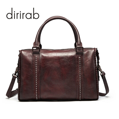 

Dirirab® Genuine Leather Womens Handbag Womens Boots Womens Leather Shoulder Messenger Bag Fashion Casual Hand