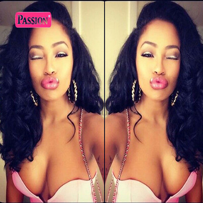 

8A Brazilian Virgin Hair Extensions 4Pcs Brazilian Curly Weave Human Hair Bundles Passion Hair Products Brazilian Loose Wave