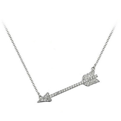 

Yoursfs® Cupid Arrow Белое золото с покрытием Zircon Pendant Necklace