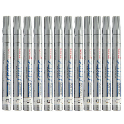 

Mitsubishi Uni PX-20 in the word paint pen silver 22-28mm 12 loaded can be used for car paint