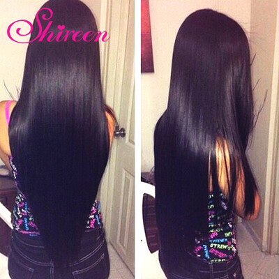 

Rosa Hair Products Peruvian Virgin Hair Straight With Closure 3 Bundles with Closure Peruvian Straight Hair with Closure