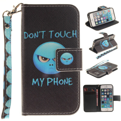 

Anger Design PU Leather Flip Cover Wallet Card Holder Case for IPHONE 5/5S/5SE