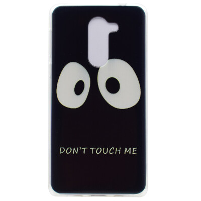 

Do not touch me Pattern Soft Thin TPU Rubber Silicone Gel Case Cover for Huawei Honor 6X