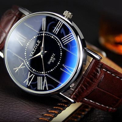 

Roman digital casual business watch male and female couple table needle buckle pair of belt YZL0527TH-2