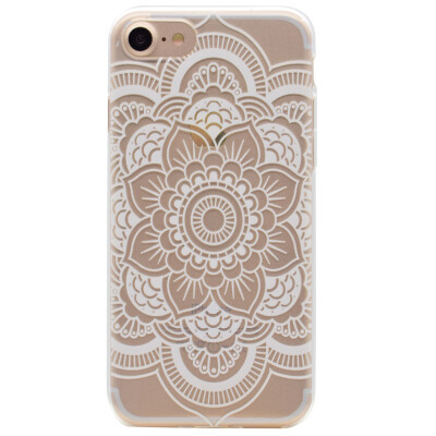 

Full flower Pattern Soft Thin TPU Rubber Silicone Gel Case Cover for IPHONE 7