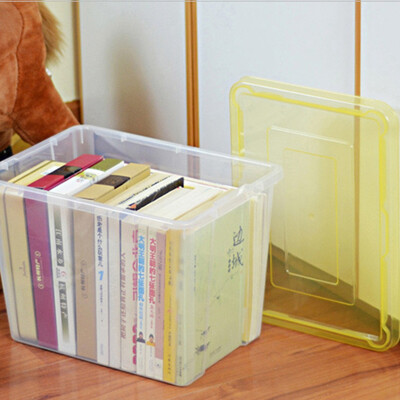 

A 20L clothing snack toy kitchen car with plastic storage finishing box 3191 yellow cover 1 only installed