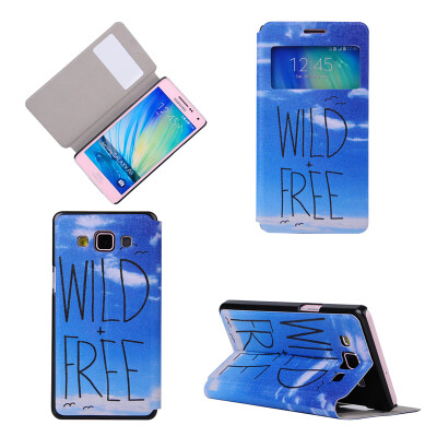 

Wild Free Design Кожа PU откидной крышки Кошелек для карты Держатель чехол для Samsung Galaxy A3