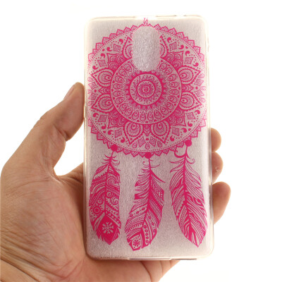 

Rose wind chimes Pattern Soft Thin TPU Rubber Silicone Gel Case Cover for Lenovo Vibe P1M